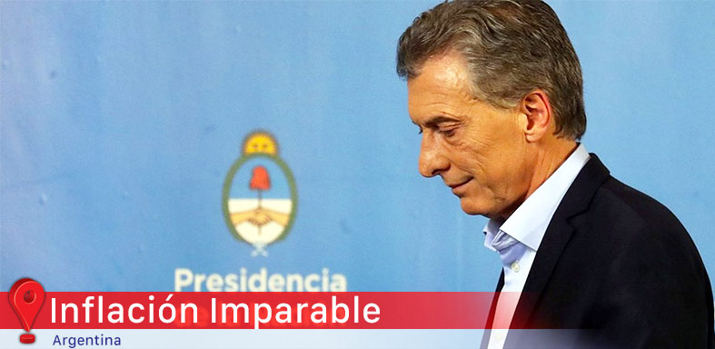 Argentina llegó a 3ra en el ranking de inflación mundial