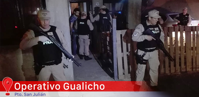 Allanamiento Puerto San Julián