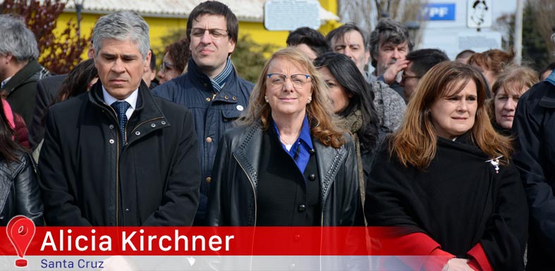 Alicia Kirchner y Pablo González