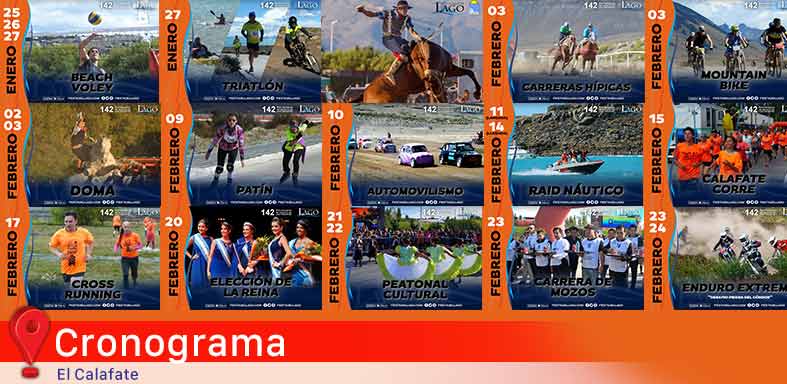La fiesta nacional del lago ya tiene su cronograma de actividades
