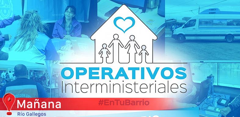 Operativo Interministerial en el Barrio Ayres Argentinos