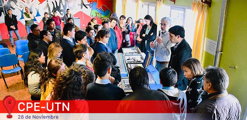 Entregan equipamientos a la Escuela Industrial