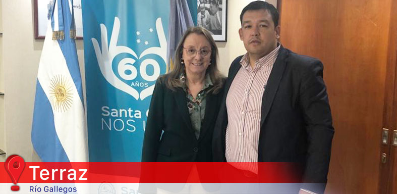 Gerardo Terraz y Alicia Kirchner