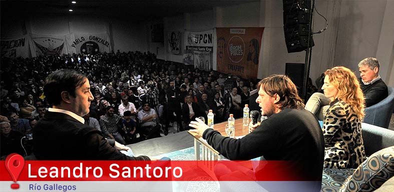 Leandro Santoro y Pablo González
