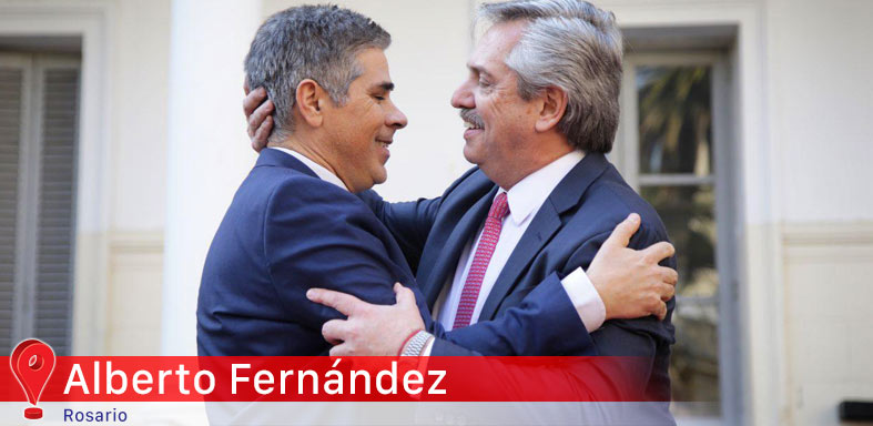Alberto Fernández y Pablo González