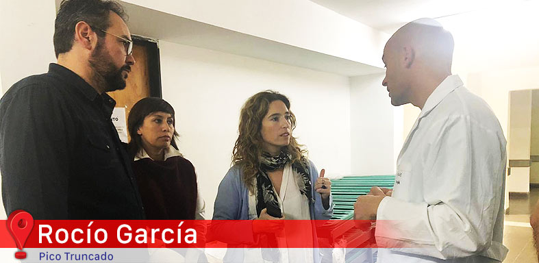Visitó el Centro de Salud Periférico 400 y el Centro de día