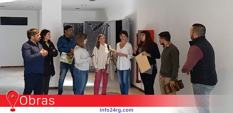 Recorren obras provinciales