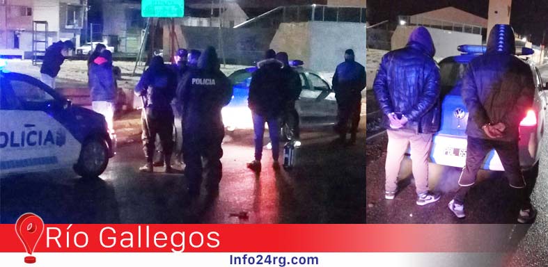 drogas en sus mochilas 