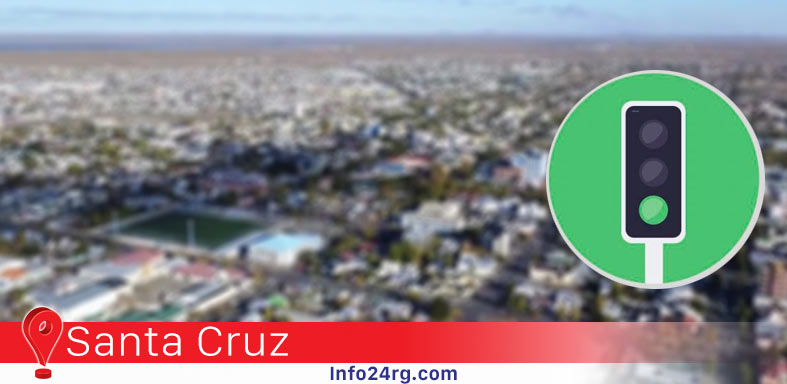 Todas las localidades de la provincia están en verde