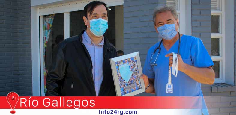 El Doctor Horacio Córdoba fue reconocido por su aporte a la Junta de Protección Civil