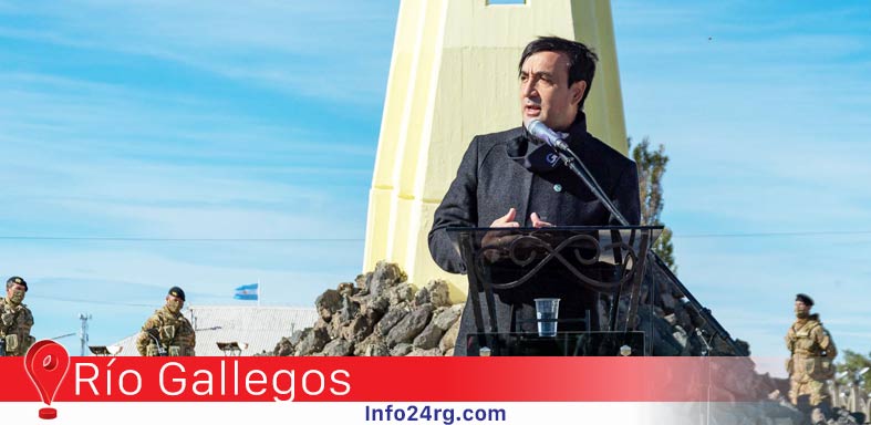 Acto Malvinas Río Gallegos