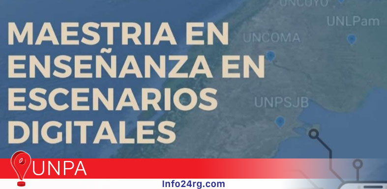 Inician la preinscripción de la maestría en enseñanza en escenarios digitales