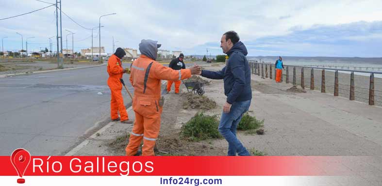 El Intendente Pablo Grasso