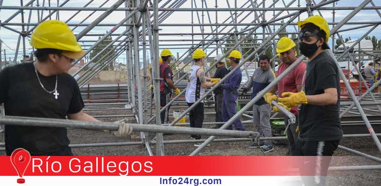 escenario más grande que se ha montado en el país