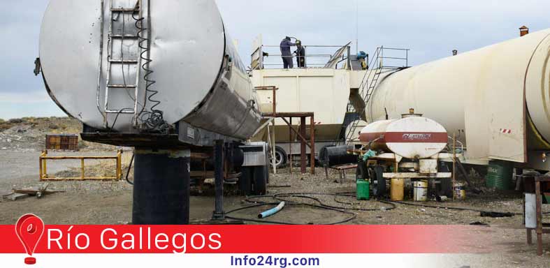 una planta elaboradora de asfalto 