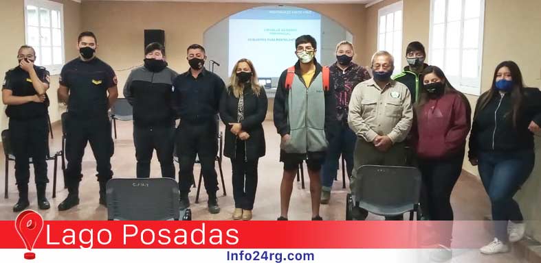 Capacitación contra incendios en Santa Cruz