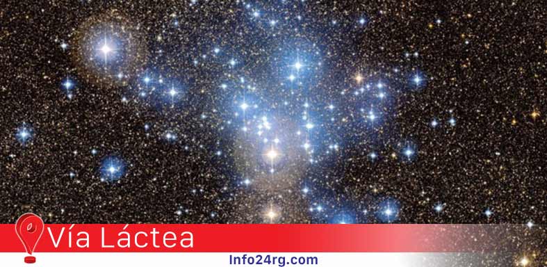  choque de dos cúmulos de estrellas