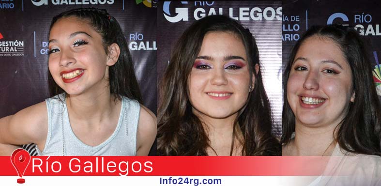 Agostina, Oriana y Selene