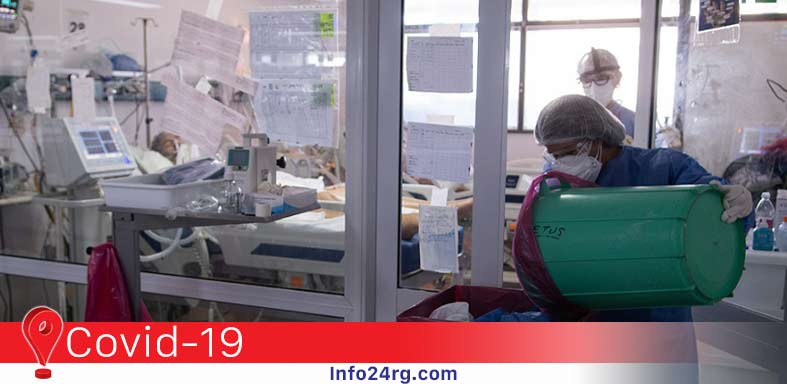 Murieron 695 personas y 35.468 fueron reportadas con coronavirus