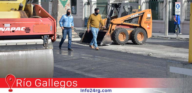 Obras de Avenida San Martín