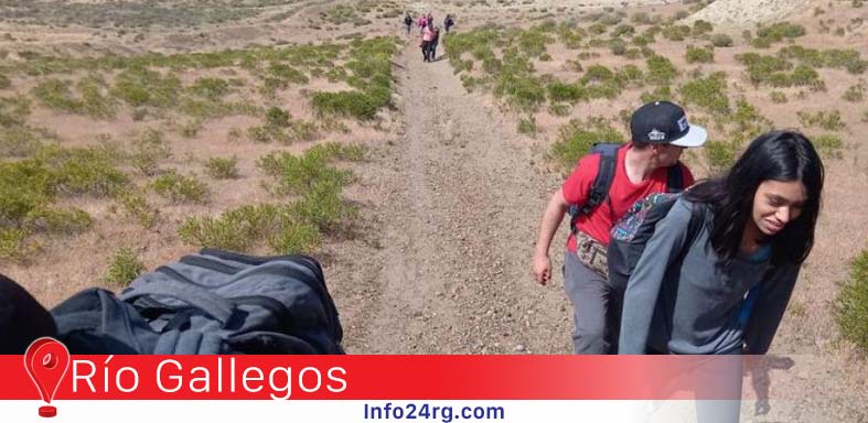 “Caminar hace bien”