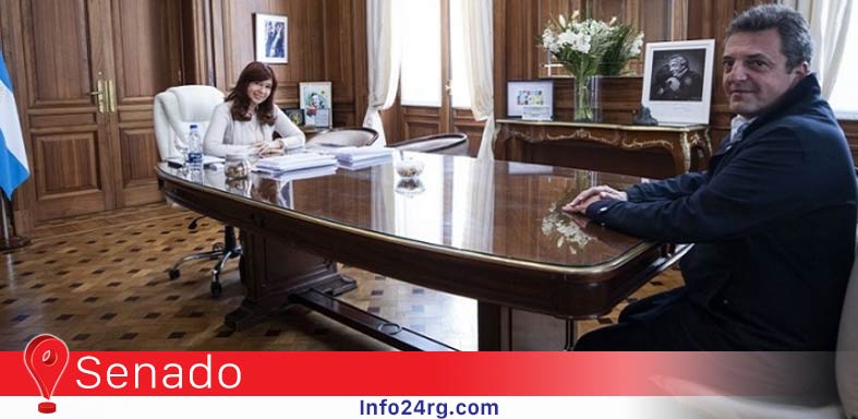 Cristina Kirchner y Sergio Massa