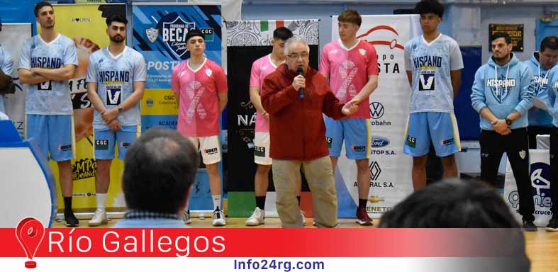 presentación del plantel del Hispano