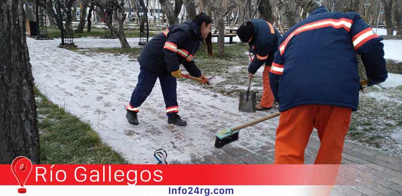 Trabajos en Rio Galegos