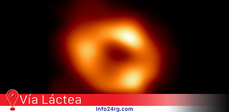  primer imagen del agujero negro