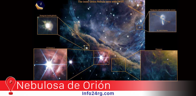Nebulosa de Orion JWST