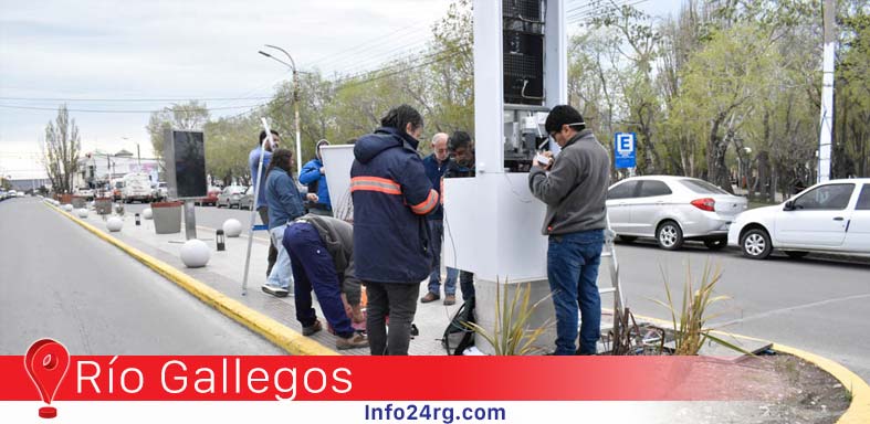 tótem de “Asistencia ciudadana”