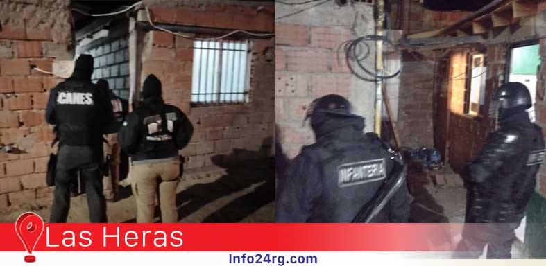 Allanamiento en el Barrio Güemes