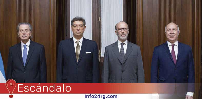 Rosatti, Rosenkrantz, Maqueda y Lorenzetti, Corruptos