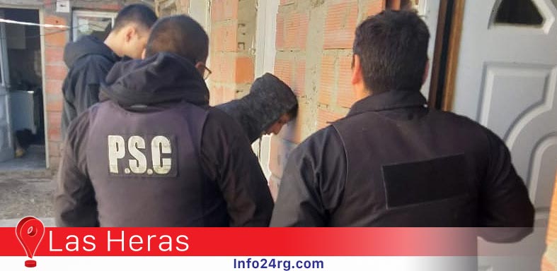 Mató, se fugó y la policía de Santa Cruz lo detuvo