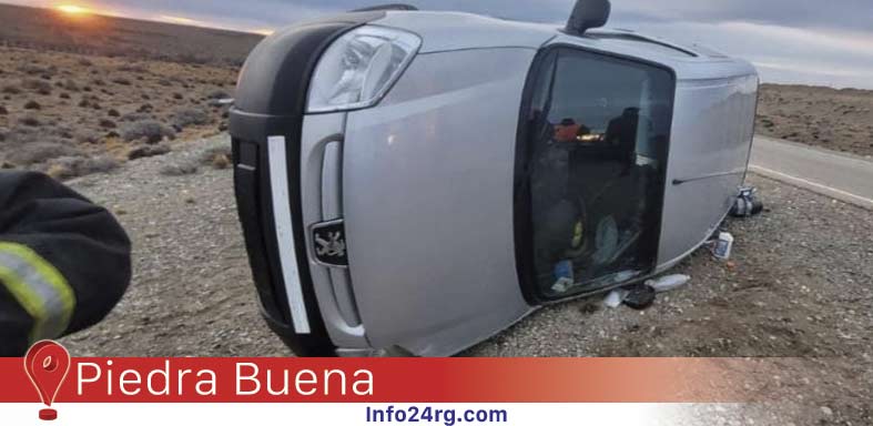 accidente sobre la Ruta Nº 288