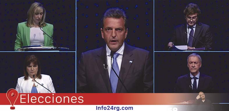 debate presidencial en Argentina