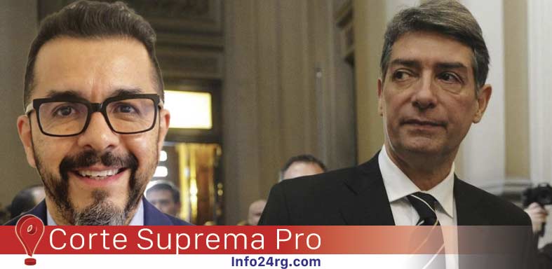 Horacio Rosatti y Sergio Robles