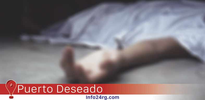 cuerpo sin vida de una mujer en Puerto Deseado