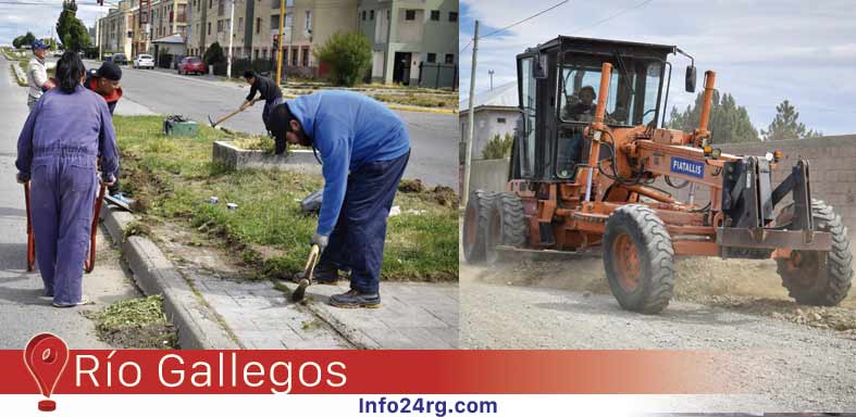 diversos trabajos en la capital santacruceña