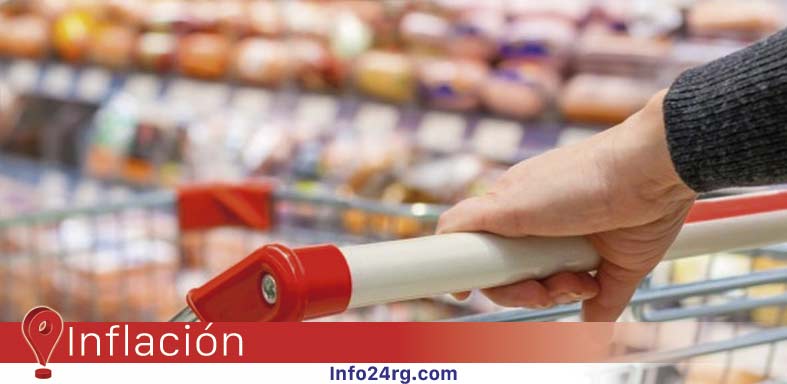 La inflación en el indice de precios al consumidor subió 6,6% en febrero