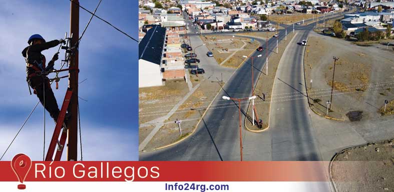 Río Gallegos extiende su red de fibra óptica para sumar más seguridad