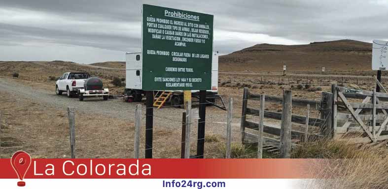 paso de servidumbre "La Colorada"