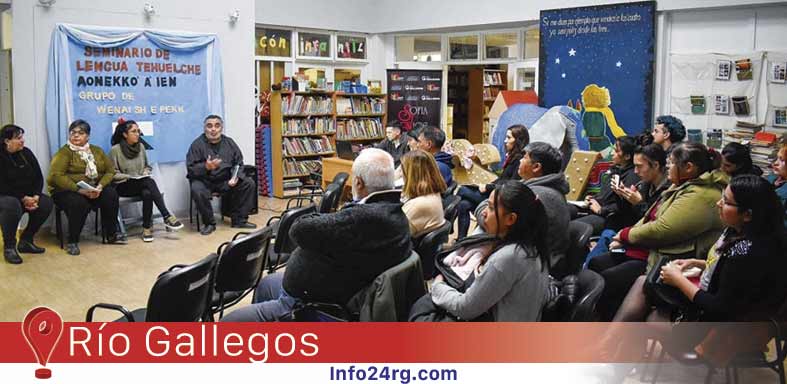 Comenzó a dictarse el taller de Lenguaje Tehuelche en la Biblioteca Municipal