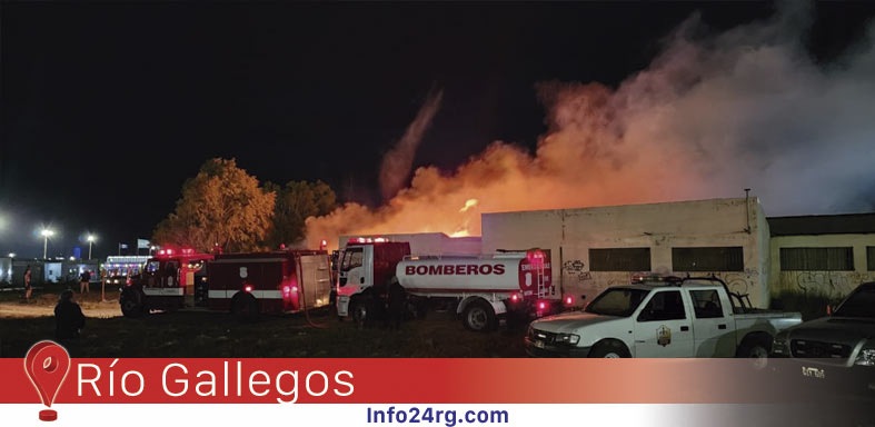 Incendio UNPA