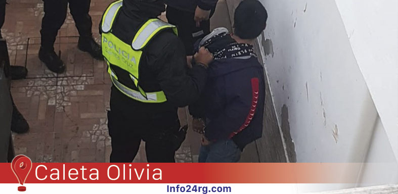 Caleta Olivia: Detienen a masculino