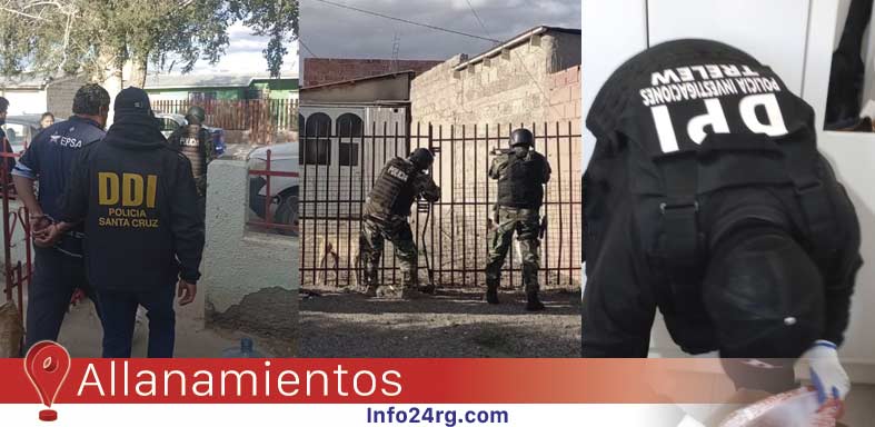 Operativo interprovincial y simultáneo