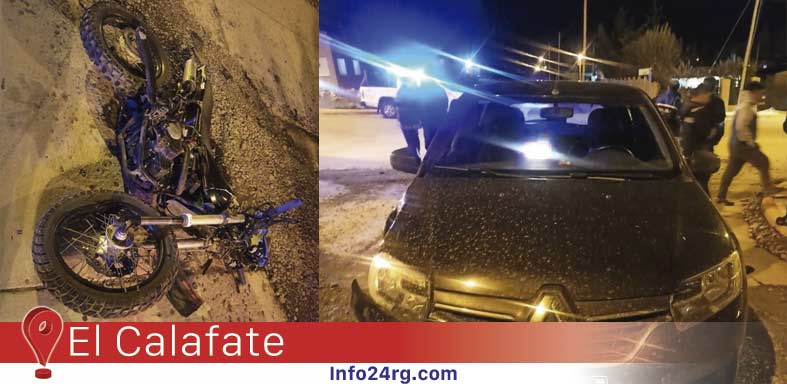 El Calafate: Accidente vial