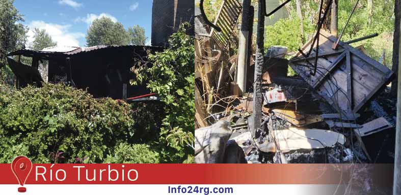 Incendio Rio Turbio 