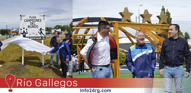 El legado de Kempes, Maradona y Messi brilla en una nueva plaza de Río Gallegos