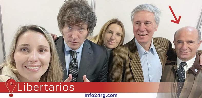 Libertarios visitan a Astiz